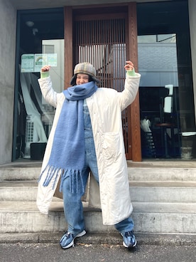 光永さん(レディース・159cm)の冬コーディネート