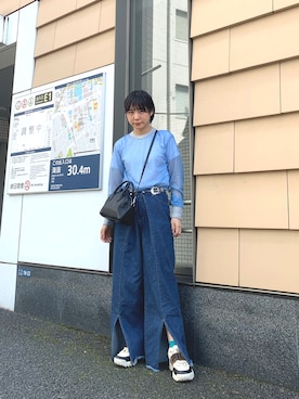 「CHERIE(シェリー)のアイテム」を使った、光永さん(レディース・159cm)の秋コーディネート