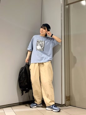 「BOYSHE（ボーイシー）のアイテム」を使った、光永さん（レディース・159cm）の秋コーディネート