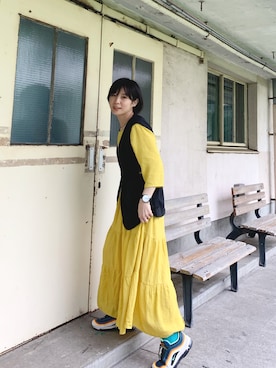 光永さん（レディース・159cm）の秋コーディネート