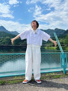 光永さん（レディース・159cm）の秋コーディネート