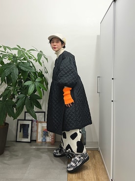 光永さん(レディース・159cm)の春コーディネート