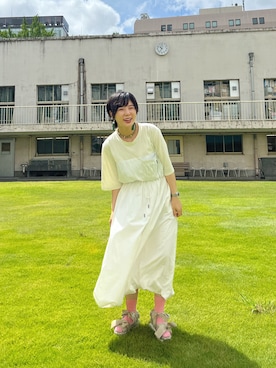 光永さん（レディース・159cm）の秋コーディネート