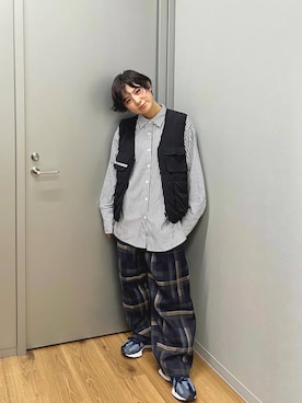 「HOTPING（ホッピン）のアイテム」を使った、光永さん（レディース・159cm）の春コーディネート