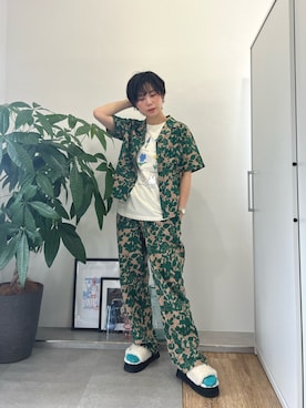 光永さん(レディース・159cm)の秋コーディネート