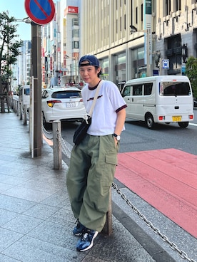 光永さん(レディース・159cm)の秋コーディネート