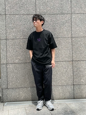 「ワントーンスタイル」｜木山正己さん（メンズ・176cm）の夏コーディネート