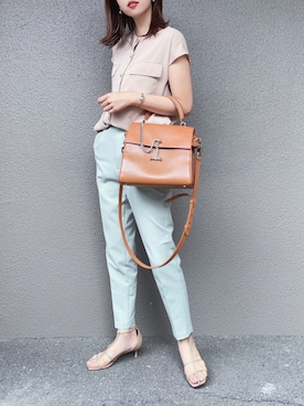 「LUANA（ルアナ）のアイテム」を使った、さくらさん（レディース・163cm）の夏コーディネート