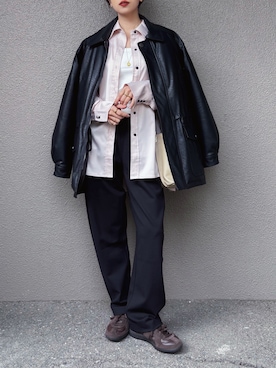 さくらさん（レディース・163cm）の春コーディネート