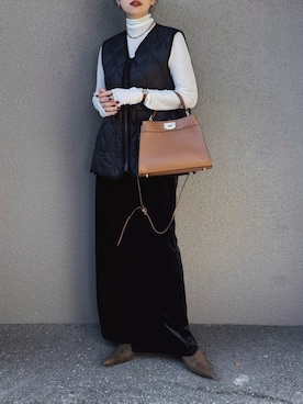 さくらさん（レディース・163cm）の冬コーディネート