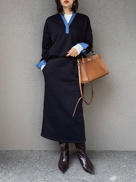 「SY UNITED ARROWS（シーユナイテッドアローズ）のアイテム」を使った、さくらさん（レディース・163cm）の春コーディネート