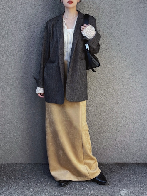 louren/ローレン】herringbone jacket/ヘリンボーンジャケット