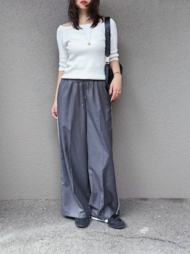 「アイテム（腕時計）」を使った、さくらさん（レディース・163cm）の秋コーディネート
