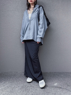 「アイテム（スニーカー）」を使った、さくらさん（レディース・163cm・40代）の秋コーディネート