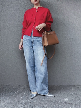 「ciite'（シーテ）のアイテム」を使った、さくらさん（レディース・163cm）の冬コーディネート