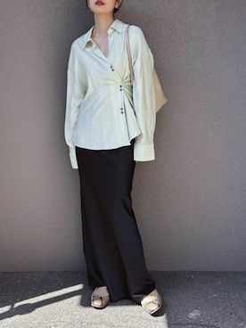 さくらさん（レディース・163cm）の春コーディネート