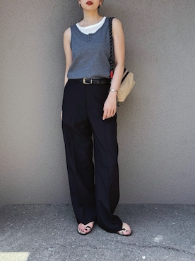 「LE TALON（ルタロン）のアイテム」を使った、さくらさん（レディース・163cm）の春コーディネート