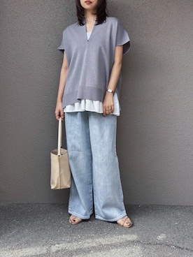 「LE TALON（ルタロン）のアイテム」を使った、さくらさん（レディース・163cm）の春コーディネート