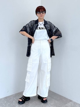 kanamonさん（レディース・166cm）の夏コーディネート