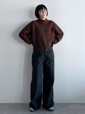 kanamonさん（レディース・166cm）の冬コーディネート