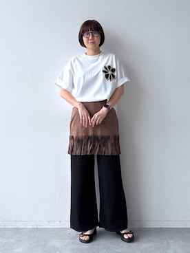 「アイテム（パンツ）」を使った、kanamonさん（レディース・166cm・30代）の夏コーディネート