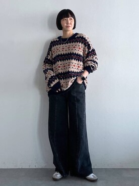 kanamonさん（レディース・166cm）の冬コーディネート