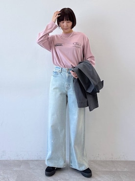 kanamonさん（レディース・166cm）の冬コーディネート