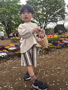 「アイテム（インテリア）」を使った、toma🛻さん（キッズ・100cm）の春コーディネート