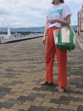 kaorinnさん（レディース・158cm）の夏コーディネート