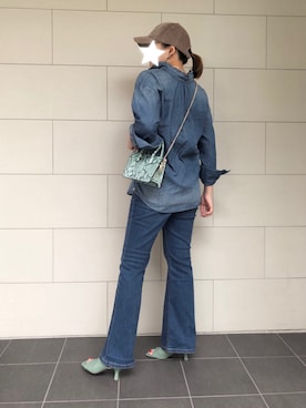 「Moname（モナーム）のアイテム」を使った、kaorinnさん（レディース・158cm）の秋コーディネート