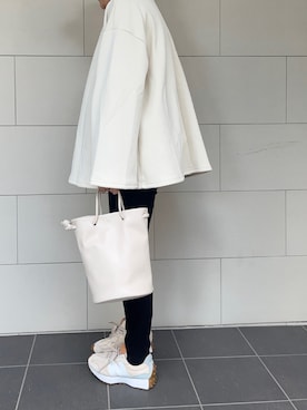 「Laugoa（ラウゴア）のアイテム」を使った、kaorinnさん（レディース・158cm）の春コーディネート