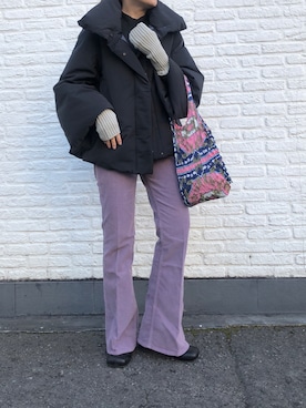 「Sweet Camel（スウィートキャメル）のアイテム」を使った、kaorinnさん（レディース・158cm）の冬コーディネート