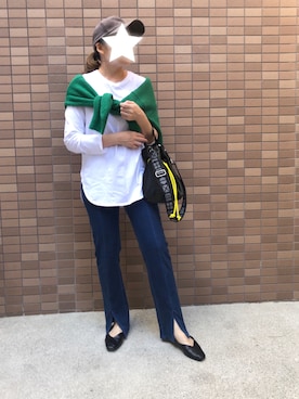 「キャップ女子」｜kaorinnさん（レディース・158cm）の秋コーディネート