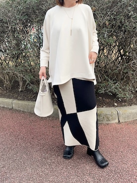 「Laugoa（ラウゴア）のアイテム」を使った、kaorinnさん（レディース・158cm）の春コーディネート