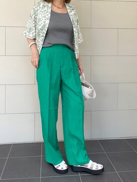kaorinnさん（レディース・158cm）の夏コーディネート