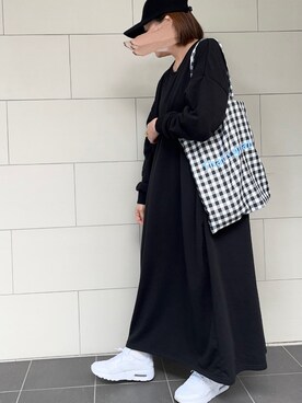 「and it_（アンドイット）のアイテム（ワンピース/ドレス）」を使った、kaorinnさん（レディース・158cm）の春コーディネート