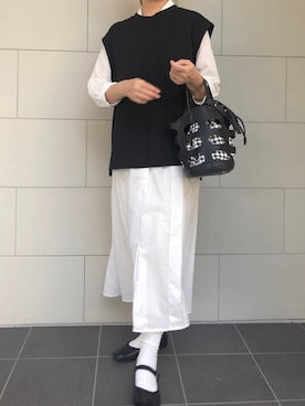 「JEANASIS（ジーナシス）のアイテム（シャツワンピース）」を使った、kaorinnさん（レディース・158cm）の秋コーディネート