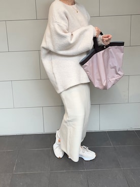 Herve Chapelierのトートバッグ（ピンク系）を使った人気