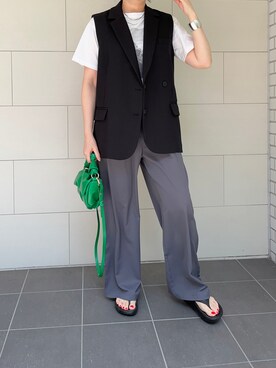 kaorinnさん（レディース・158cm）の夏コーディネート