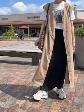 「リブスカート」｜kaorinnさん（レディース・158cm）の秋コーディネート