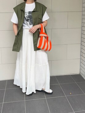 kaorinnさん(レディース・158cm)の夏コーディネート