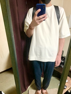 「osharewalker（オシャレウォーカー）のアイテム」を使った、ヒロさん（メンズ・181cm）の夏コーディネート