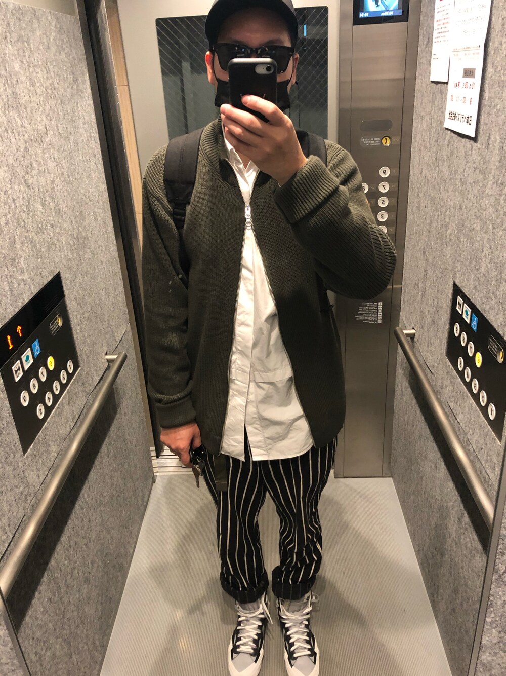 「秋のコーデ、おしゃれさんと繋がりたい、プチプラ」｜「＋Jのアイテム（シャツ/ブラウス、ホワイト系）」を使った、daisukeさん（メンズ・178cm）の秋コーディネートの1枚目の写真