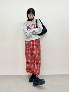 mineさん（骨格ナチュラル・レディース・164cm）の秋コーディネート