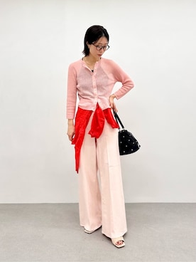 「Gready Brilliant（グレディブリリアン）のアイテム」を使った、mineさん（レディース・164cm）の春コーディネート