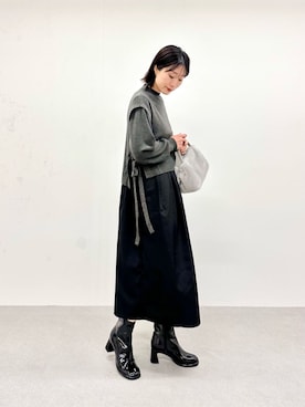 mineさん（レディース・164cm）の冬コーディネート