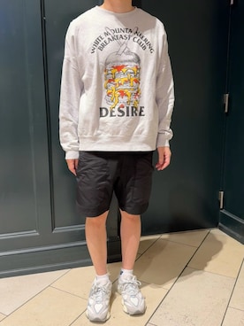 「アイテム（シューズ）」を使った、Akiさん（メンズ・167cm・30代）の秋コーディネート