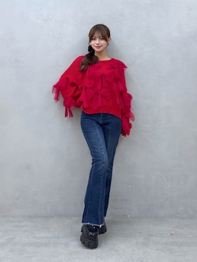 KURUMIさん（レディース・154cm）の秋コーディネート