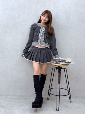 KURUMIさん(レディース・154cm)の夏コーディネート