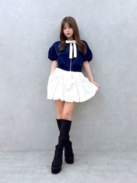 KURUMIさん(レディース・154cm)の夏コーディネート